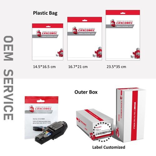 Tapón de vidrio sin herramientas, disponibilidad OEM